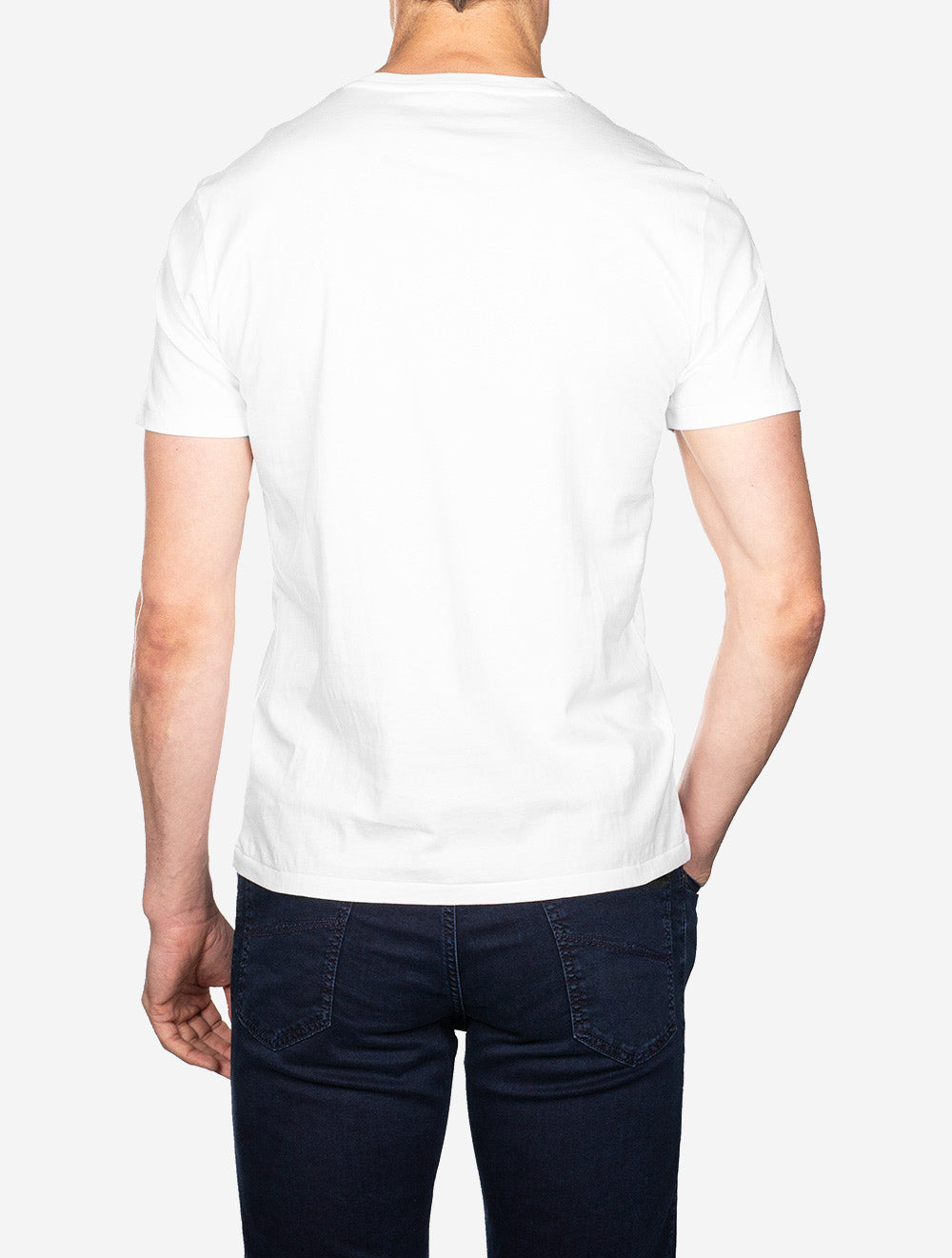 Slim Fit Crewneck T-Shirt White