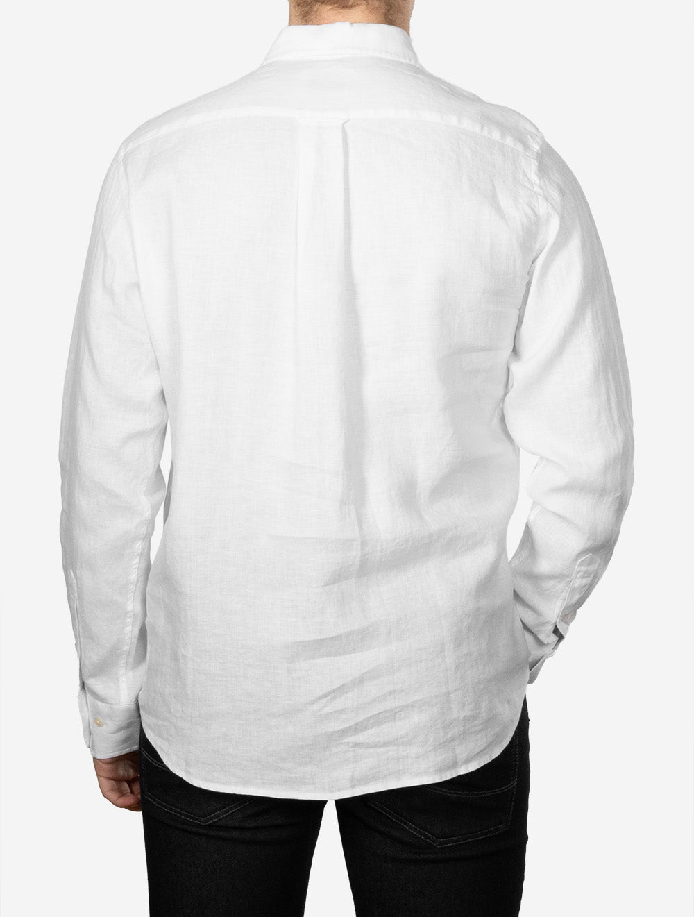 Regular Linen Shirt White