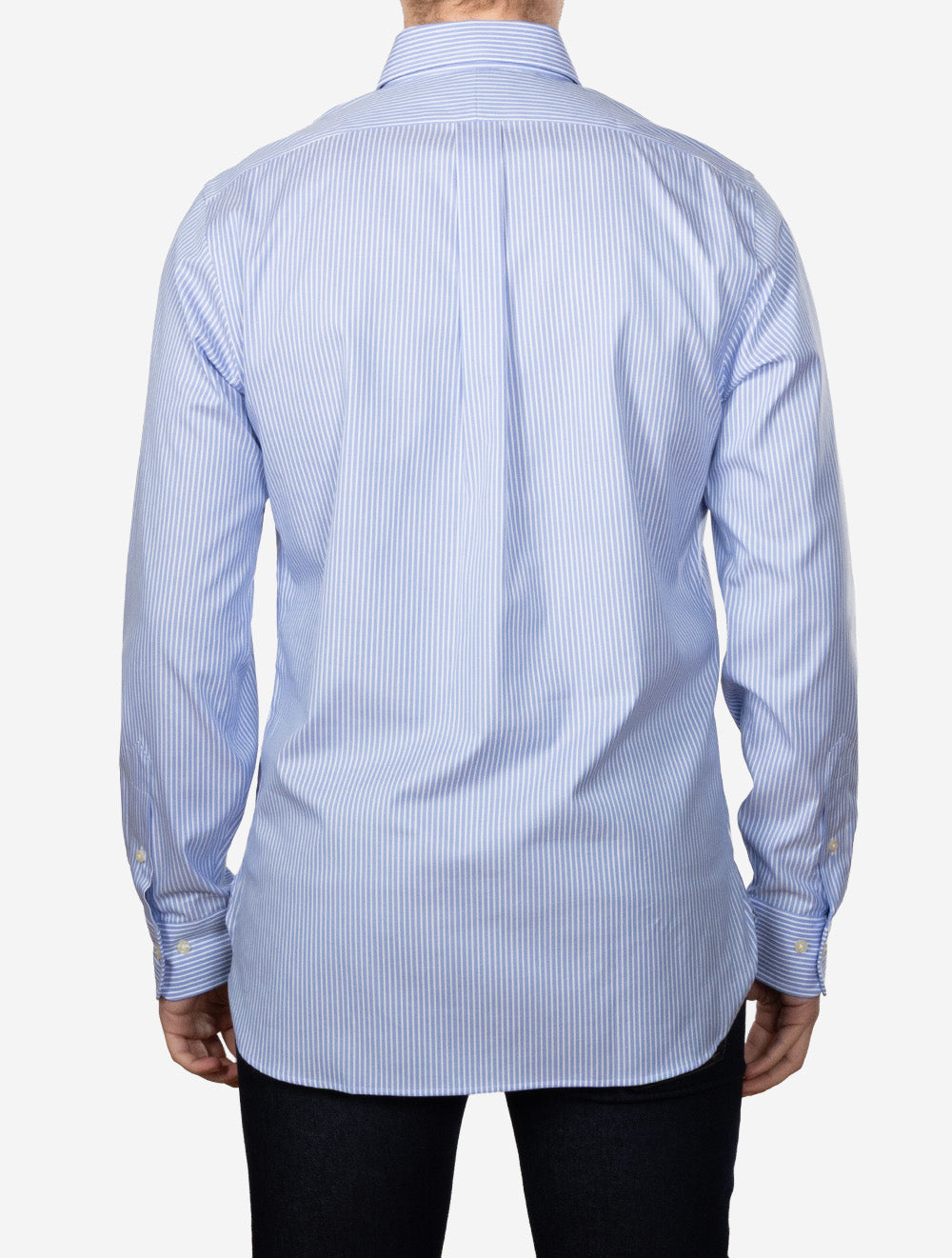 Striped Oxford Shirt Blue