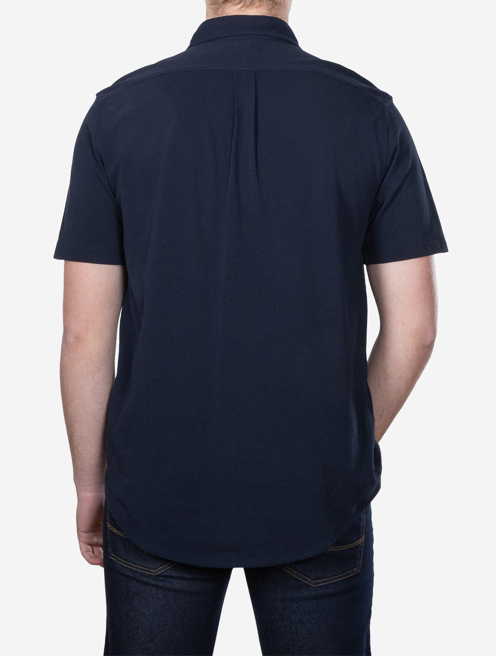 Featherweight Short Sleeve Shirt Navy