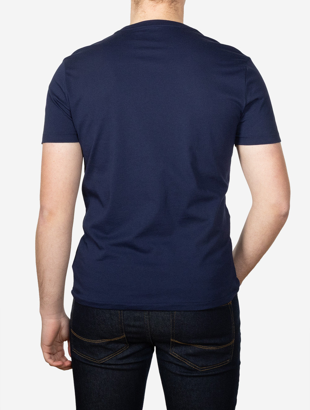 Slim Fit Crewneck T-Shirt Navy