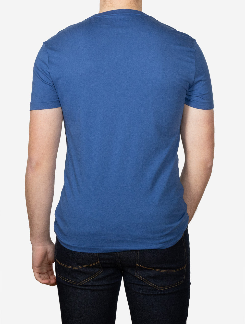 Slim Fit Crewneck T-Shirt Blue