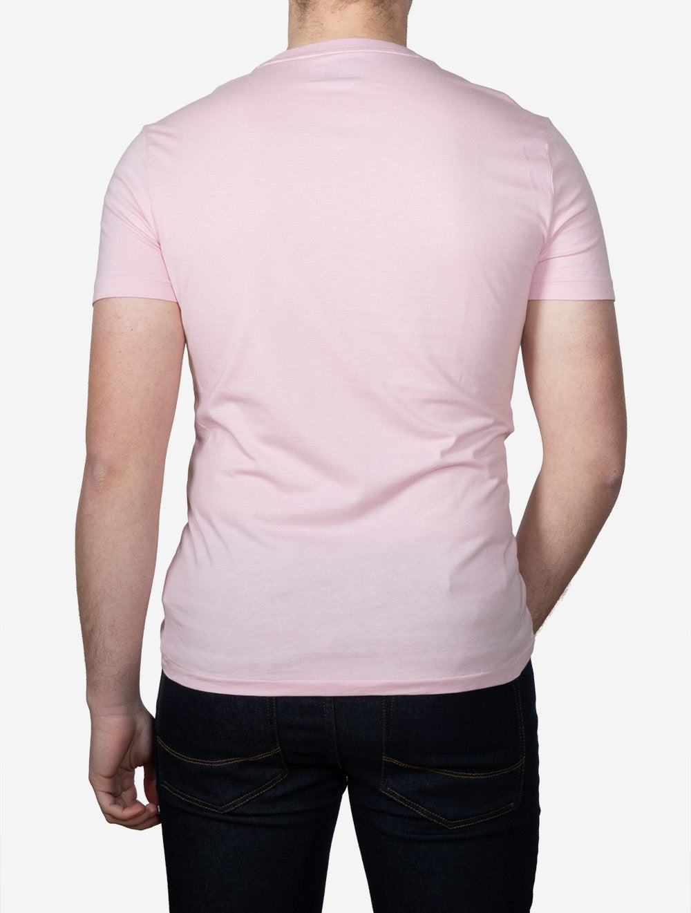 Slim Fit Crewneck T-Shirt Pink