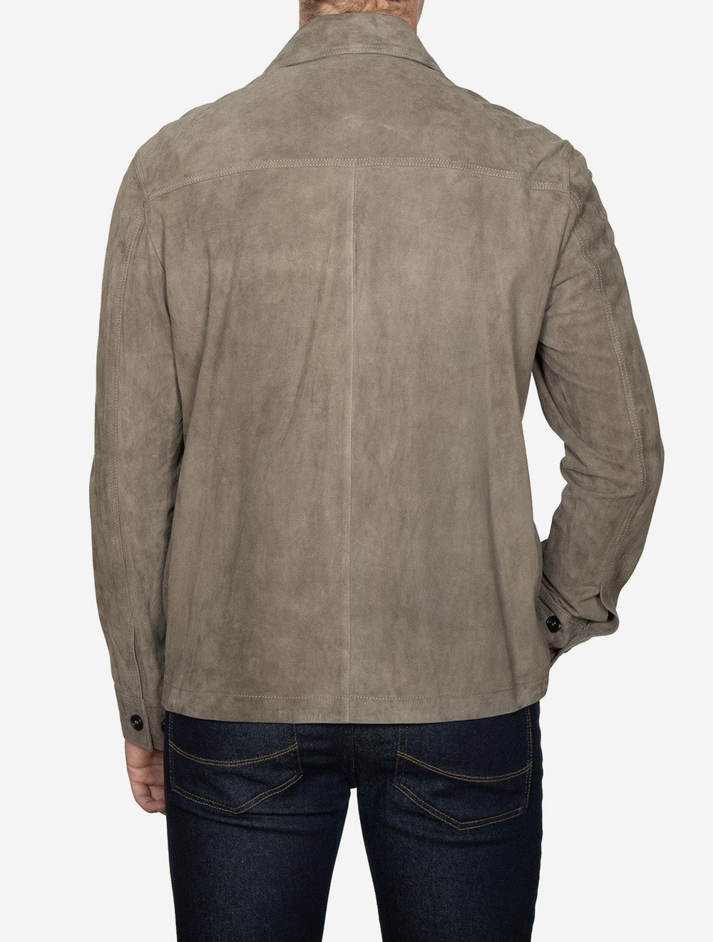 Mex Suede Overshirt Soil