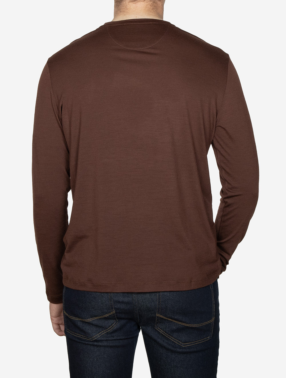 Long Sleeve T-Shirt Brown Toffee