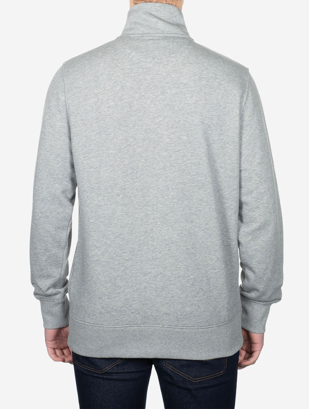 Regular Shield Full Zip Sweatshirt Grey Melange