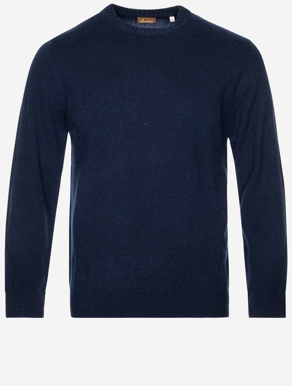 Crew Neck Cashmere Slim Fit Jumper Navy