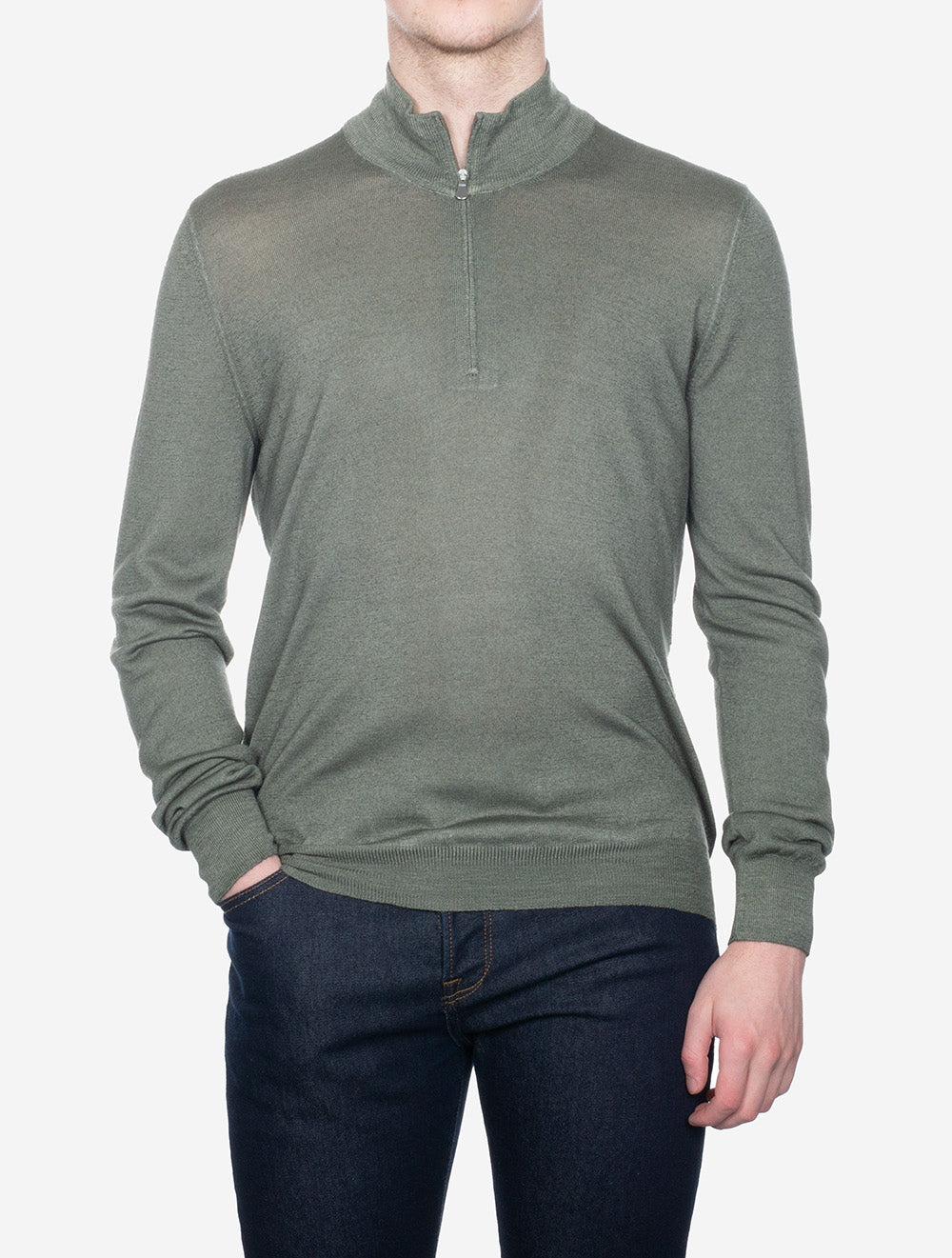 Mock Neck Half-Zip main image 0