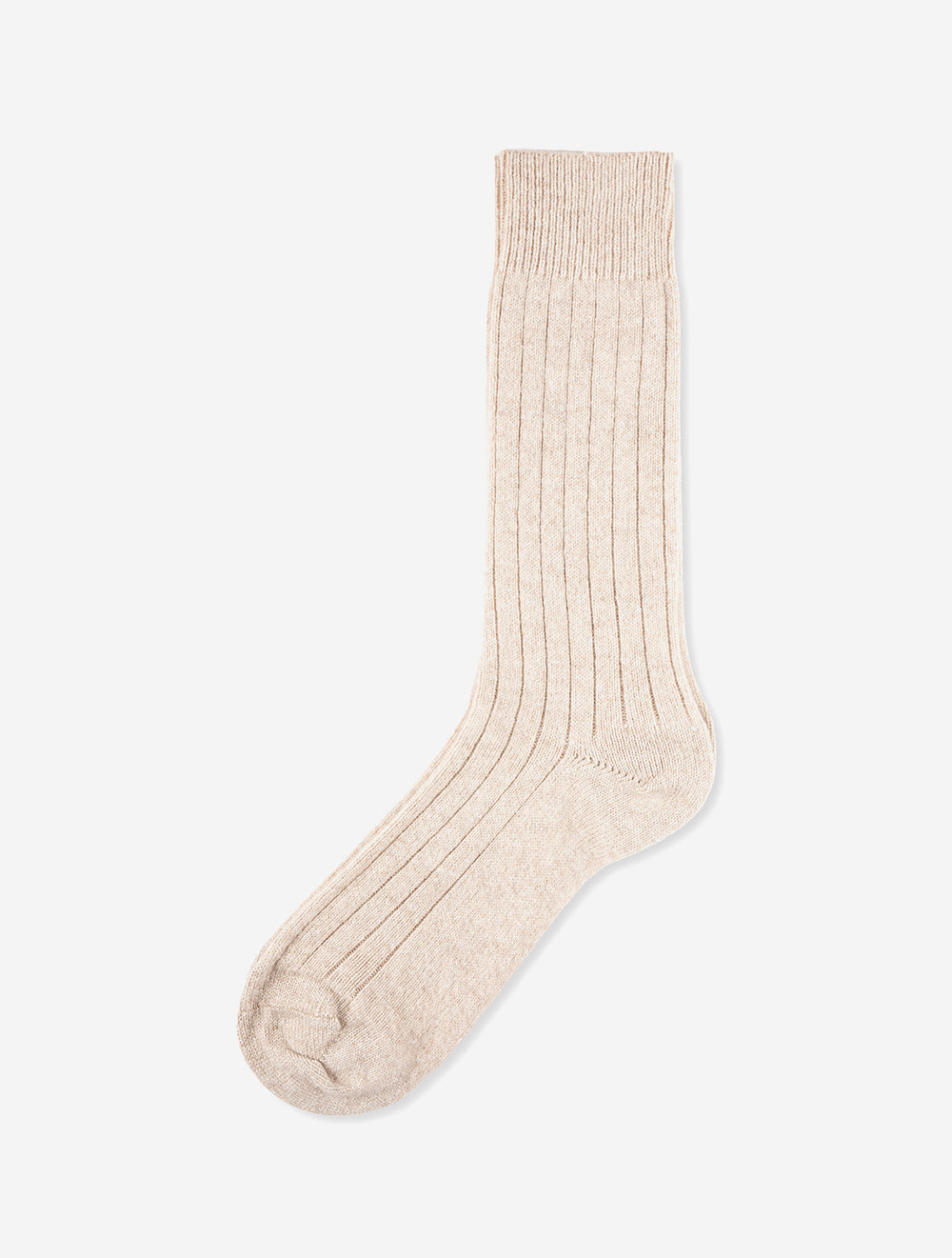 Cashmere Sock Natural