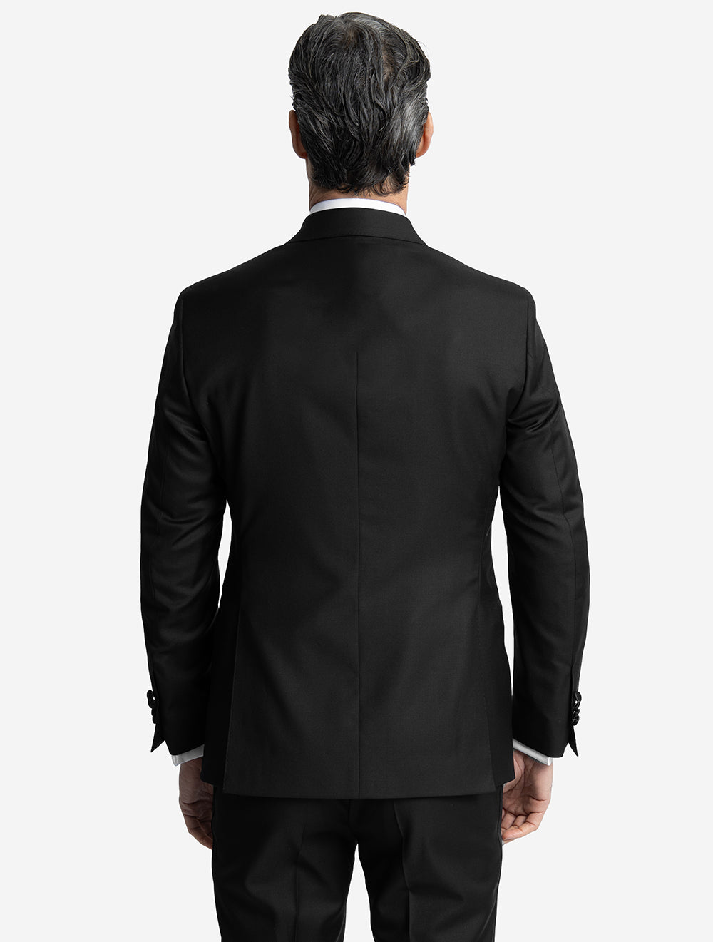 Dress Suit Double Breasted Black