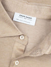 3 button Polo Shirt Beige