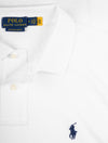 RALPH LAUREN Custom Slim Fit Mesh Polo Shirt White