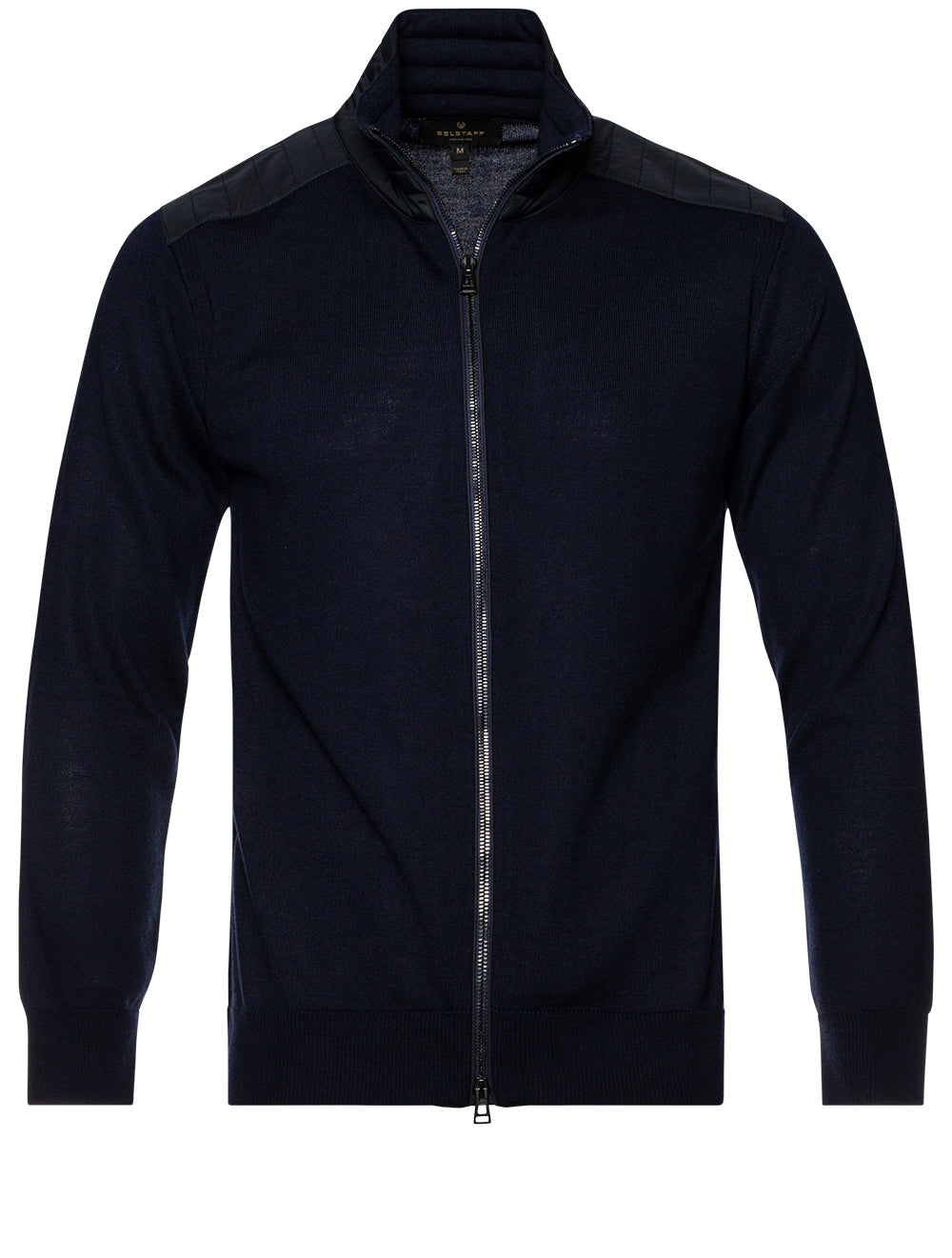 Belstaff Kelby Zip Cardigan-Dark Ink
