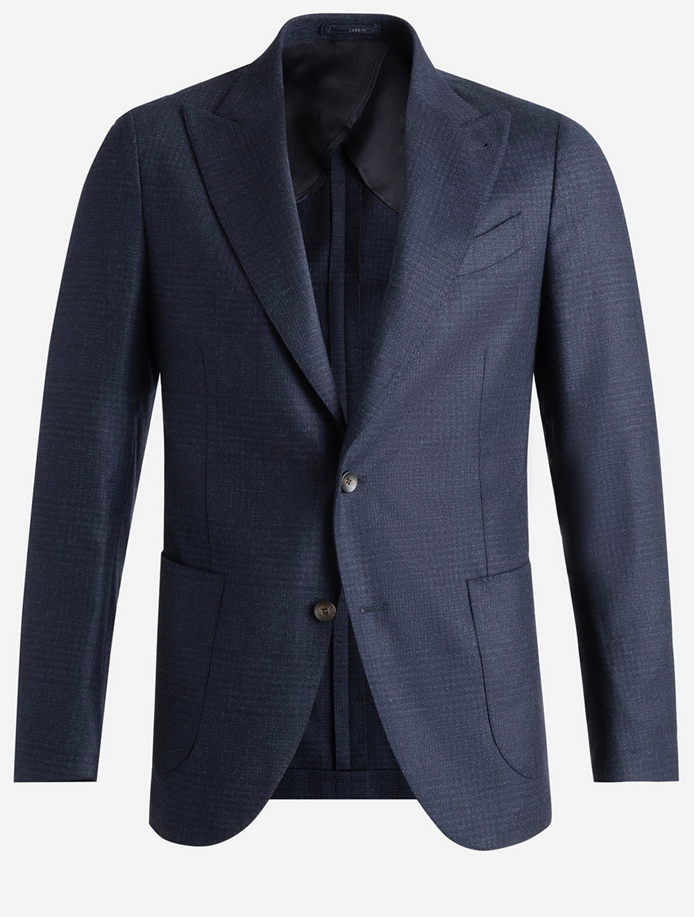 Plaid Check Sports Jacket Navy