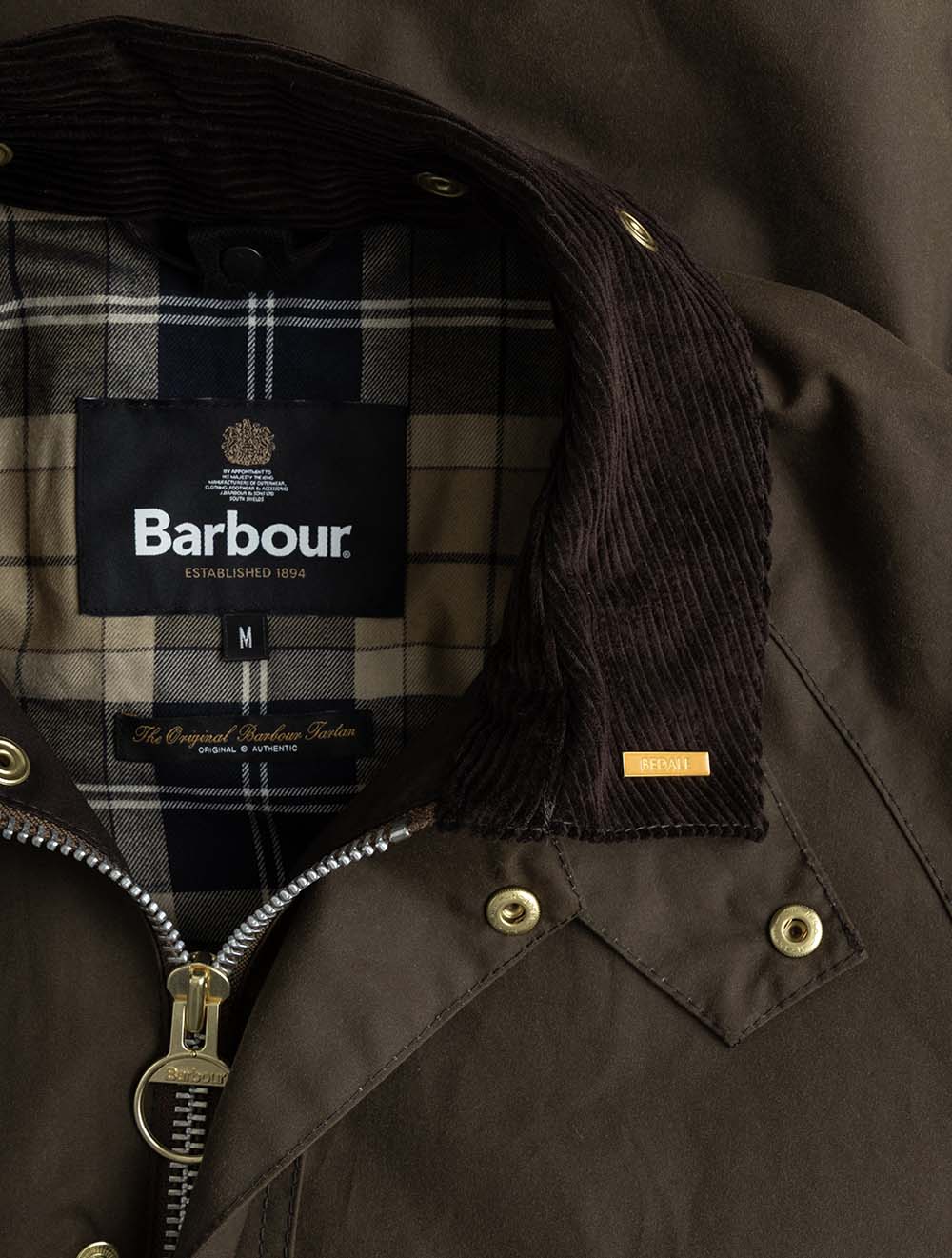 Icons Bedale Wax Jacket Brown