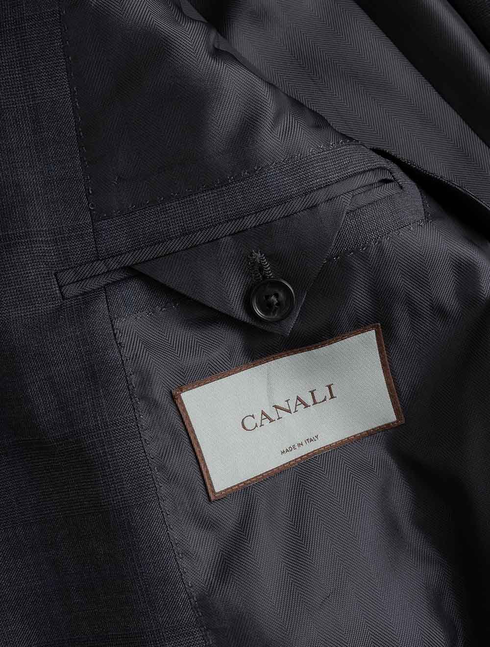 Self Check Suit Grey