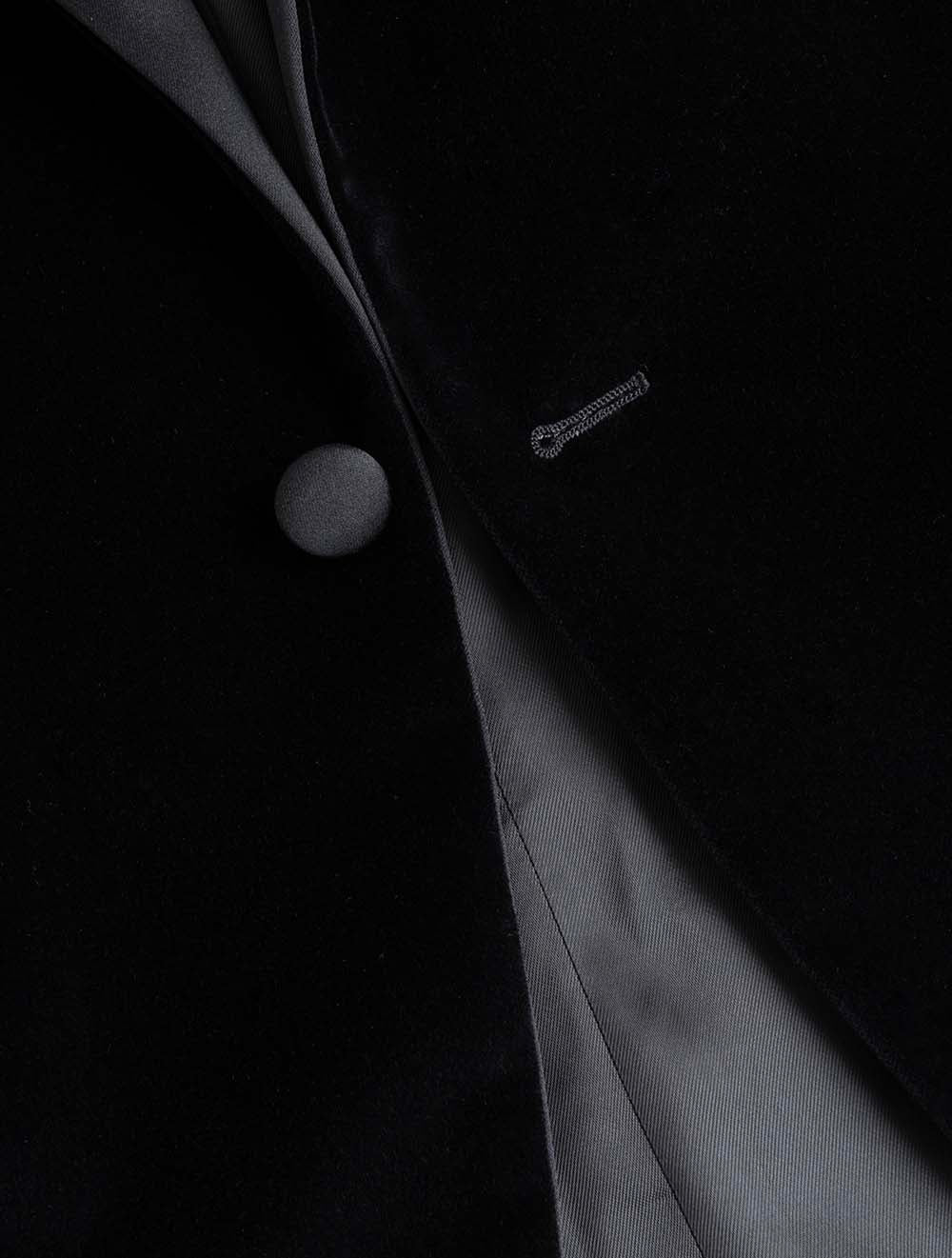 Velvet Jacket Black