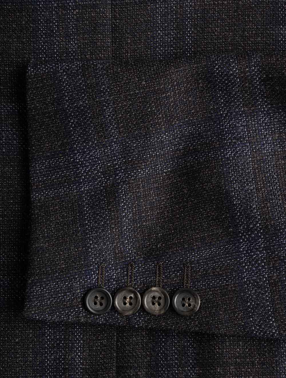 Check Jacket Brown