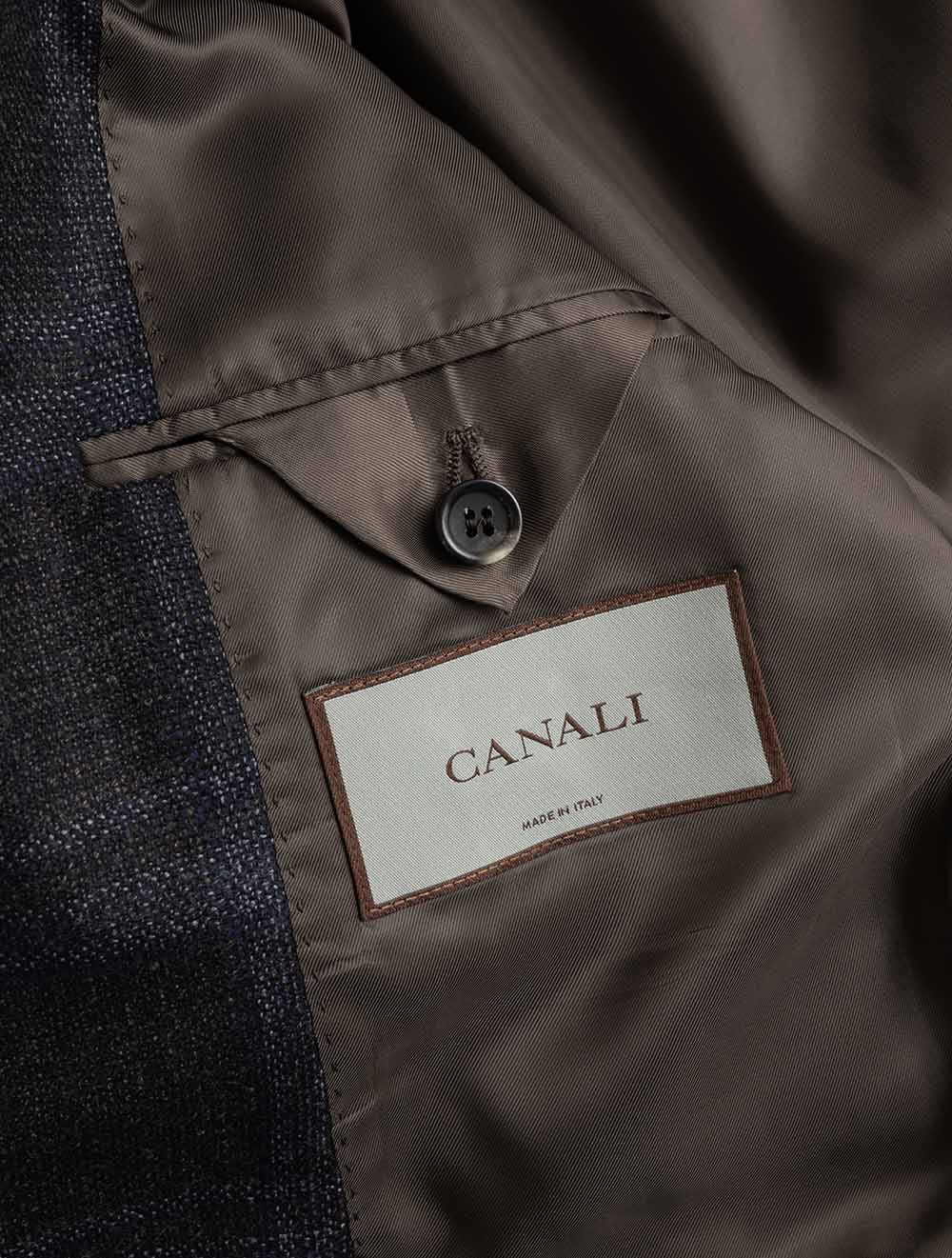 Check Jacket Brown