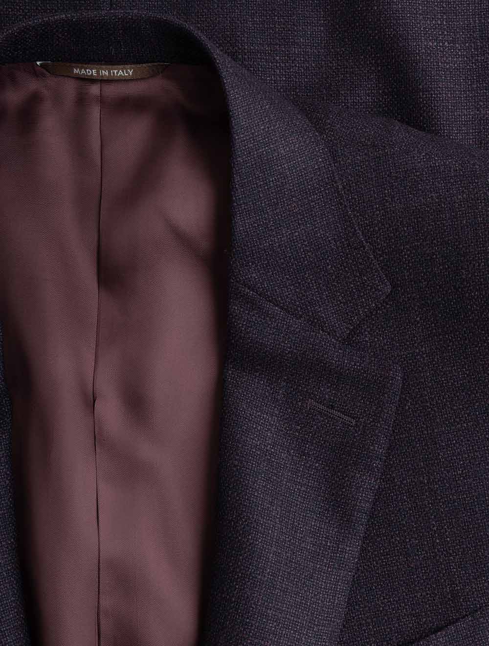 Wool Jacket Burgundy