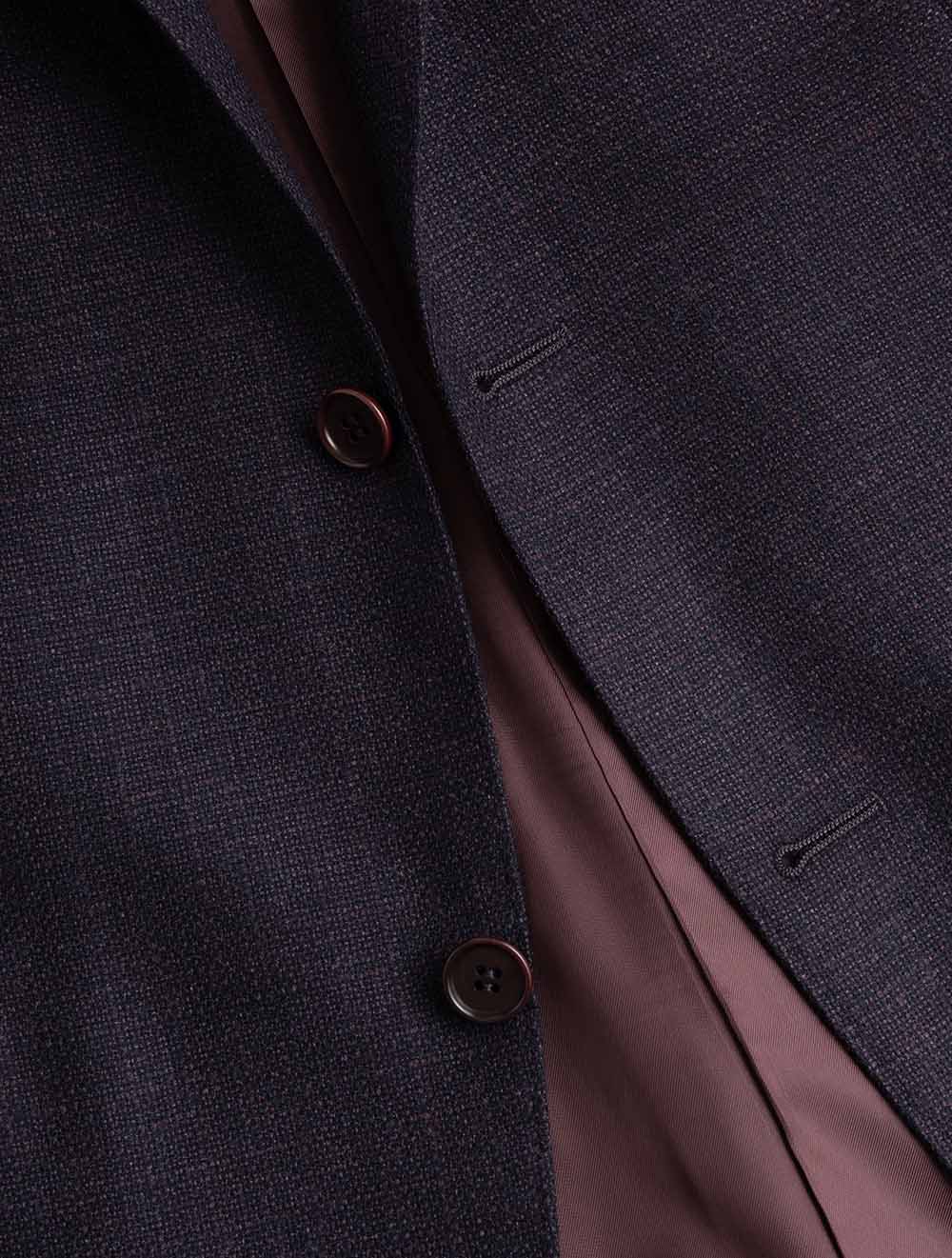 Wool Jacket Burgundy