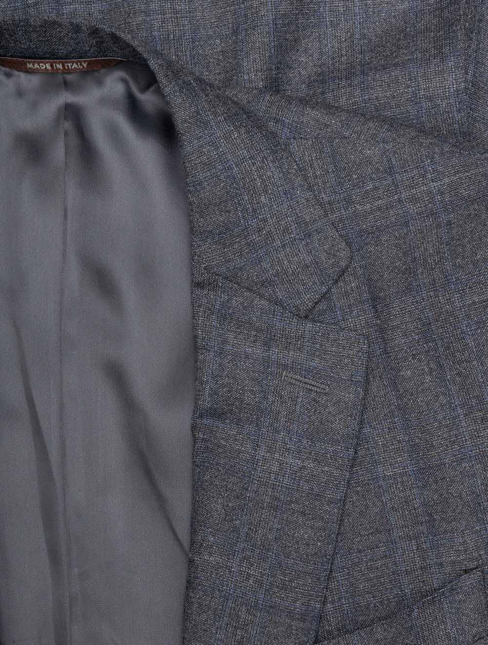 Check Suit Charcoal