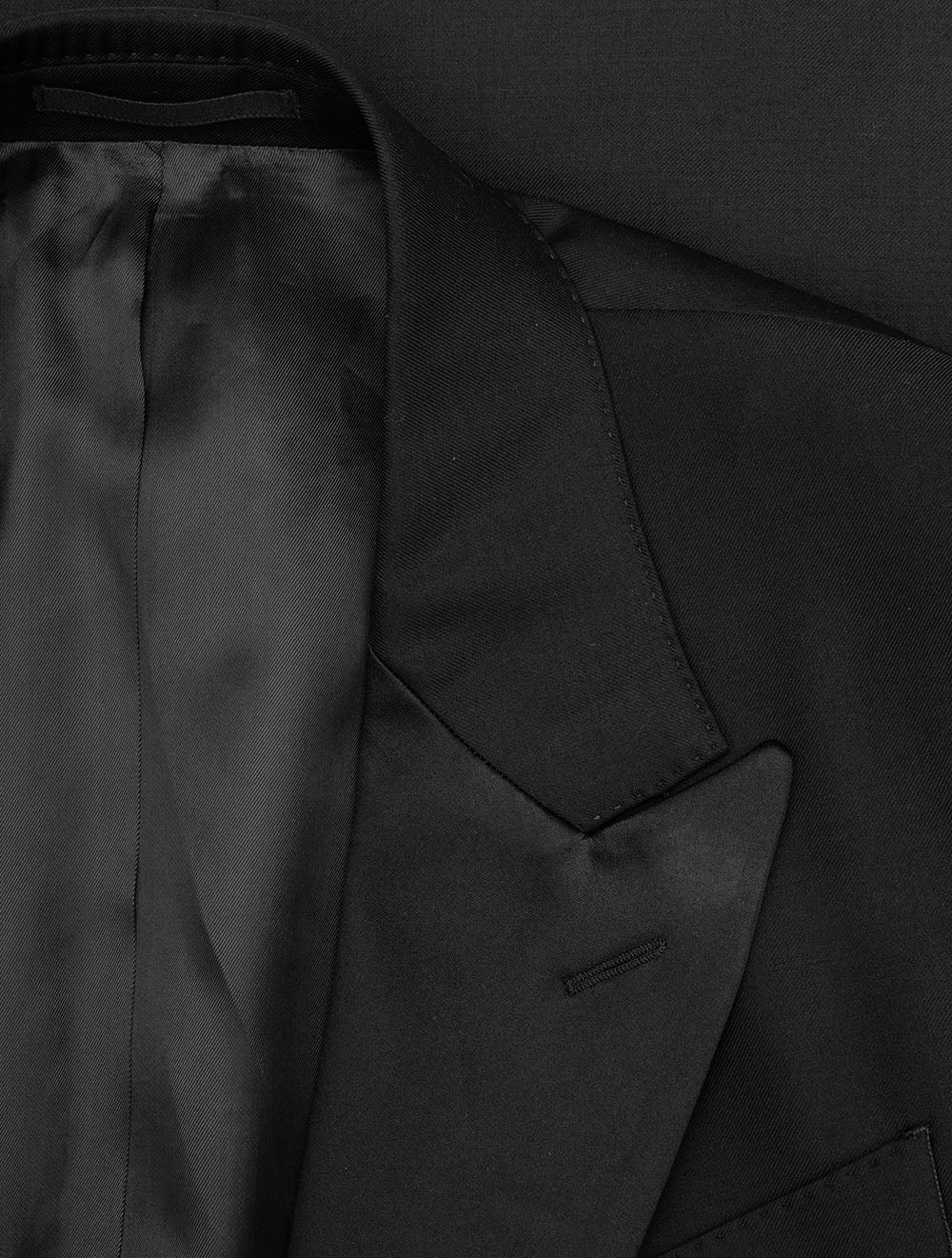 Dress Suit Double Breasted Black