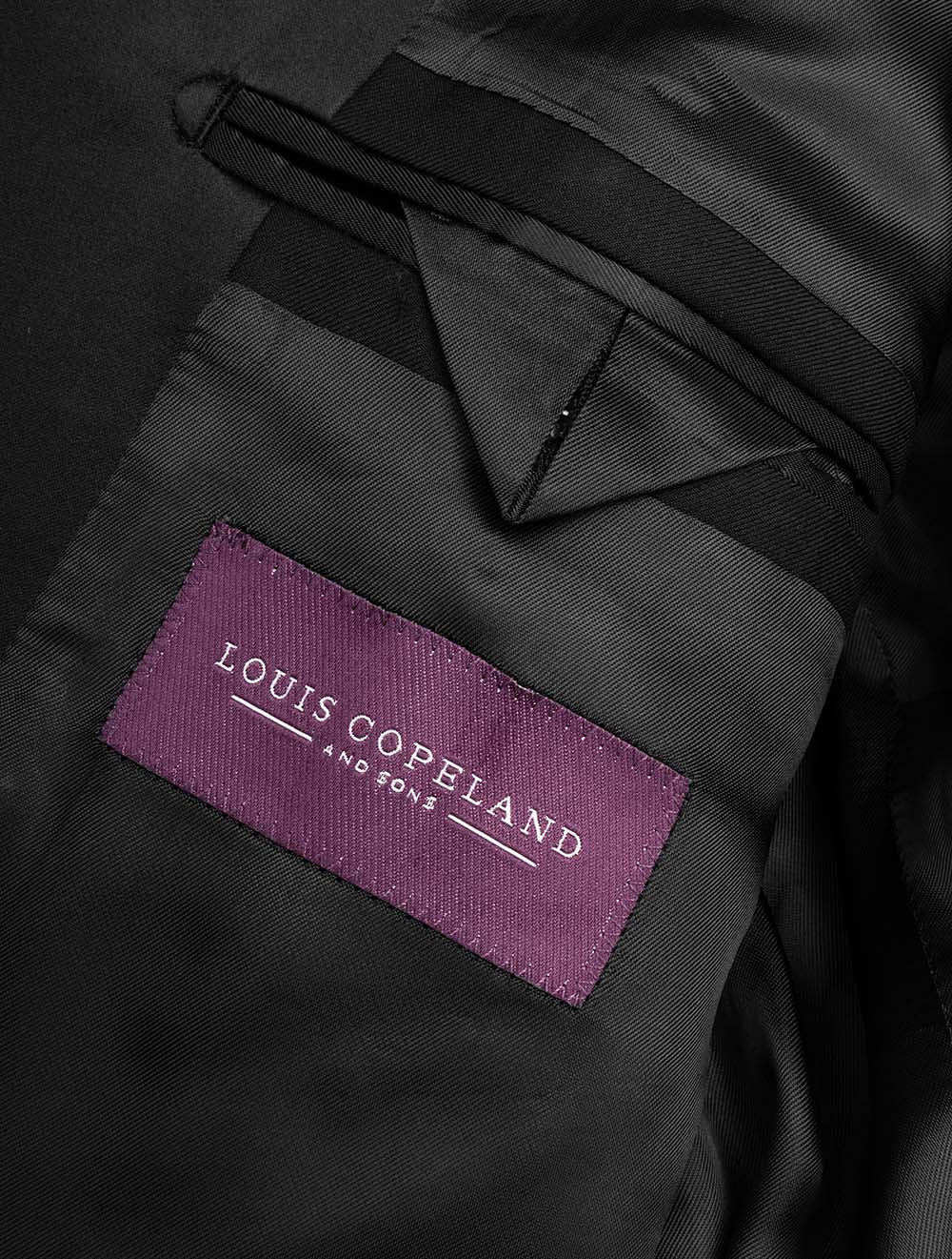 Dress Suit Double Breasted Black