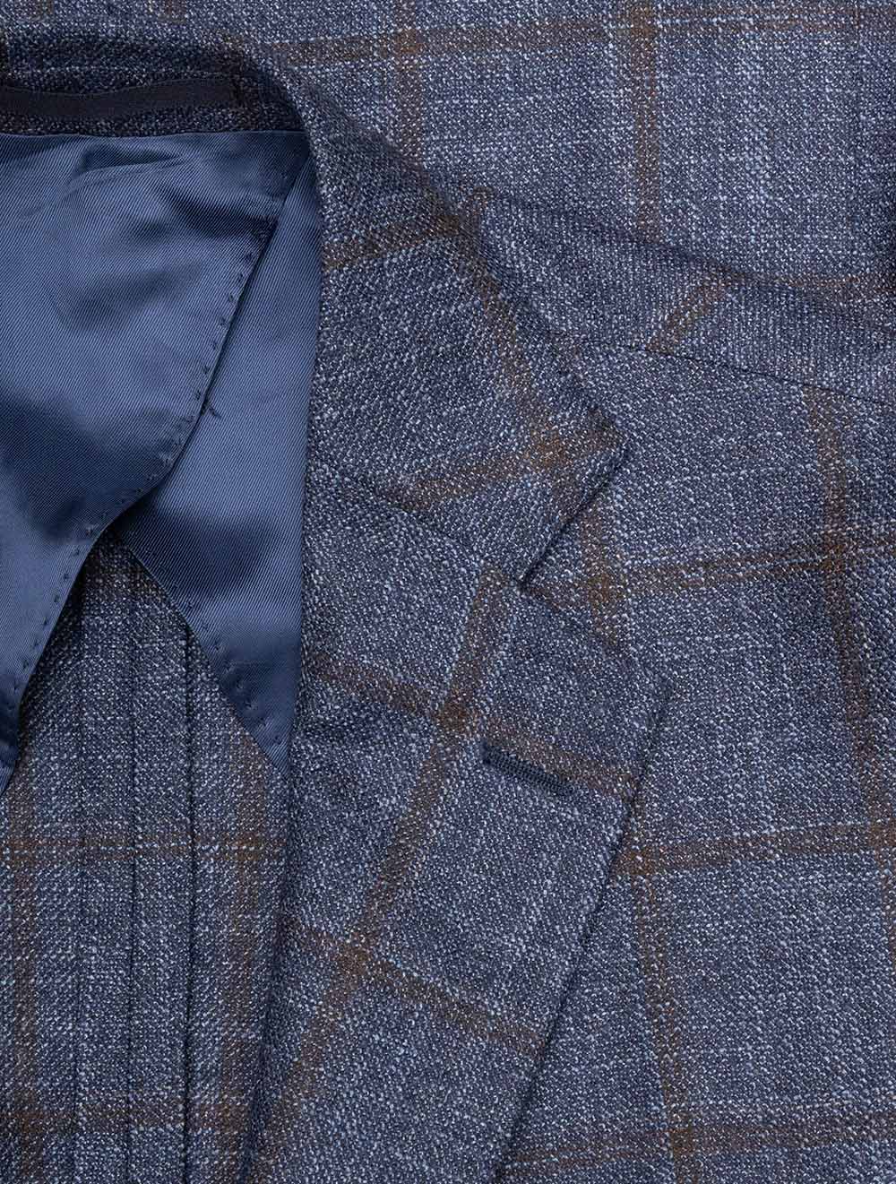 WSC Check Jacket Blue