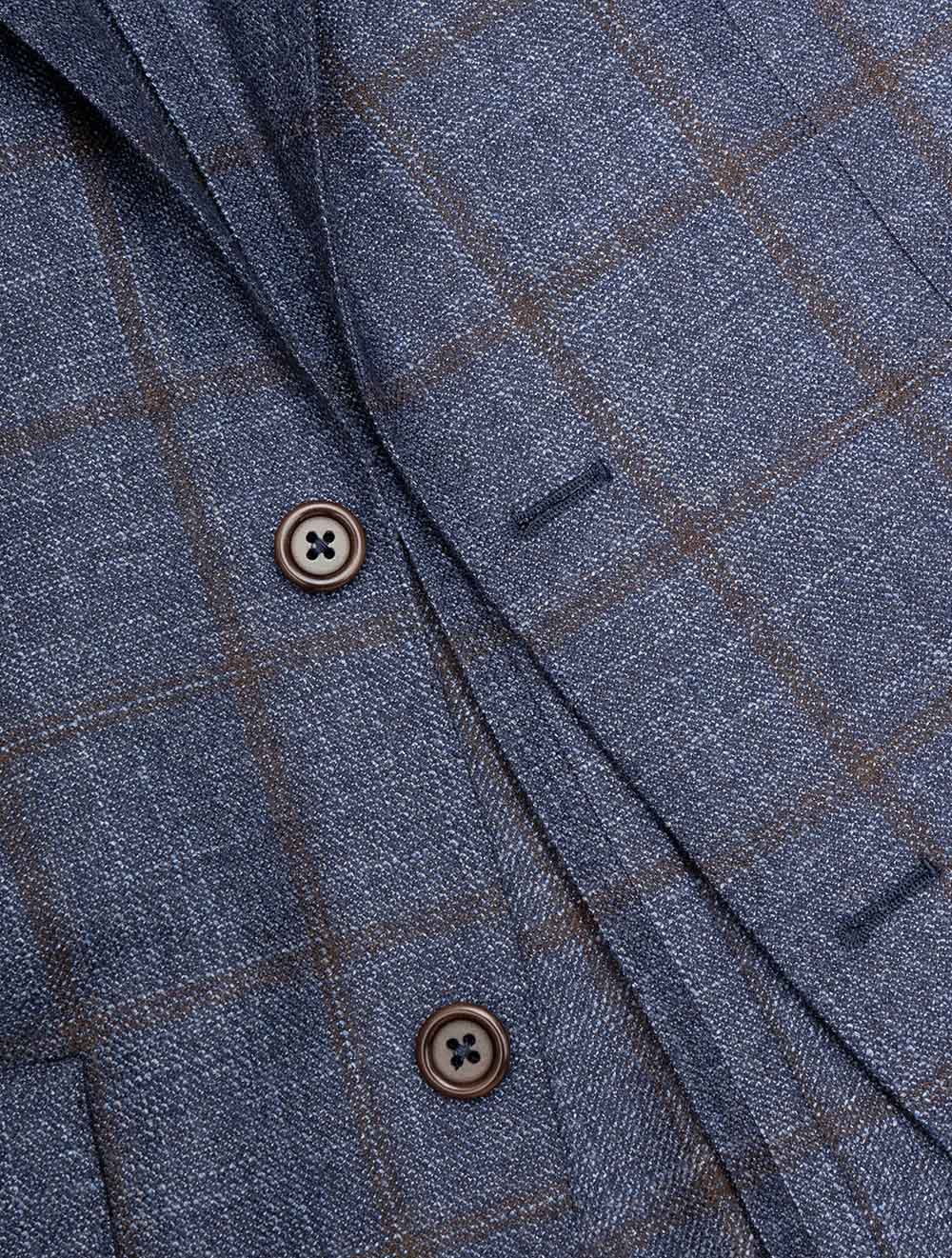 WSC Check Jacket Blue