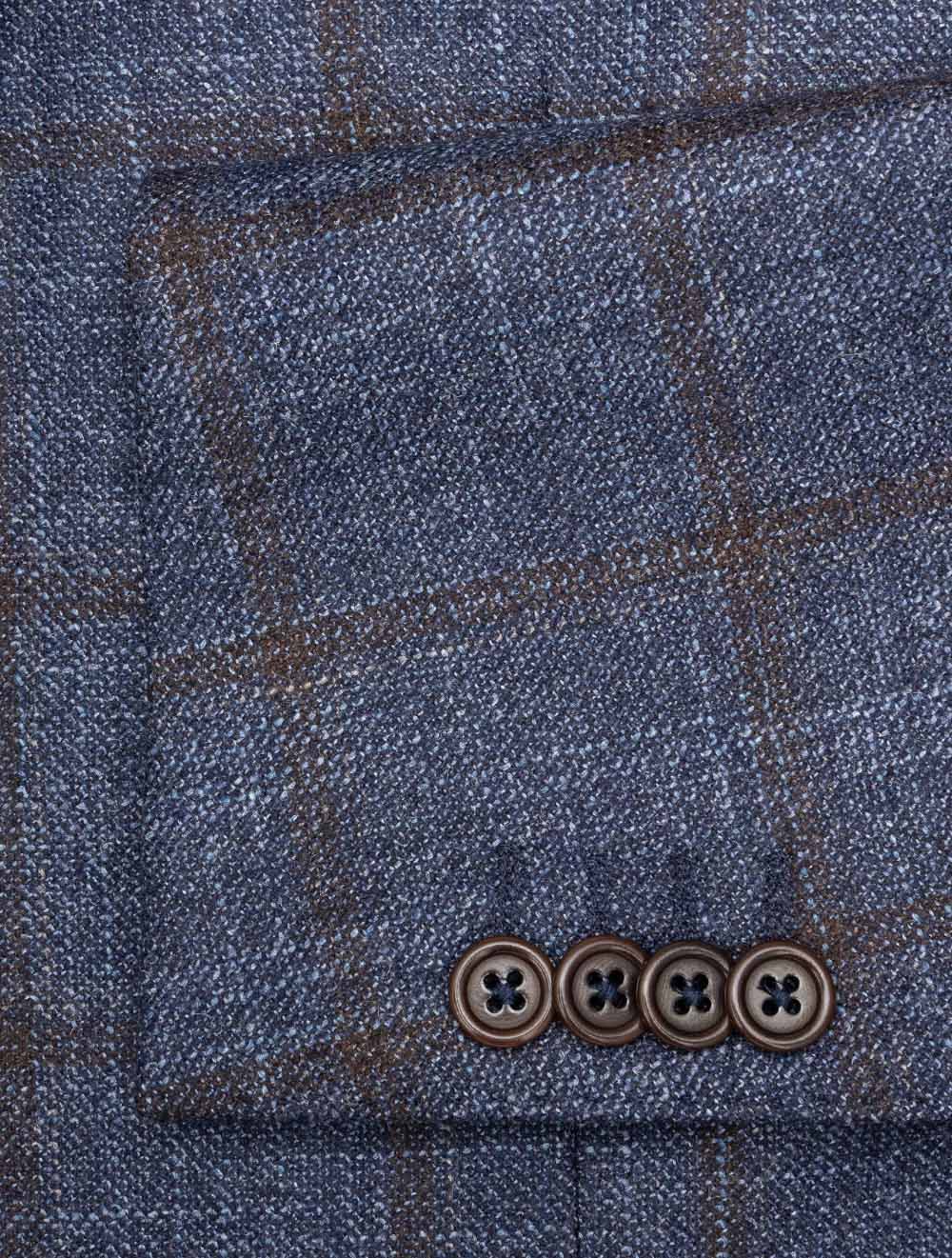 WSC Check Jacket Blue