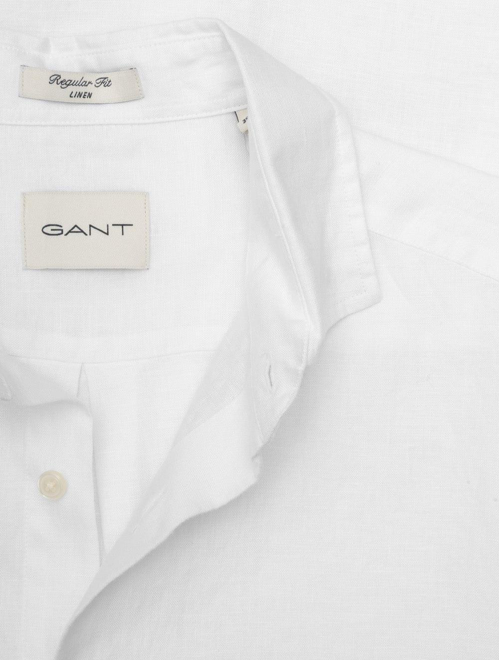 Regular Linen Shirt White