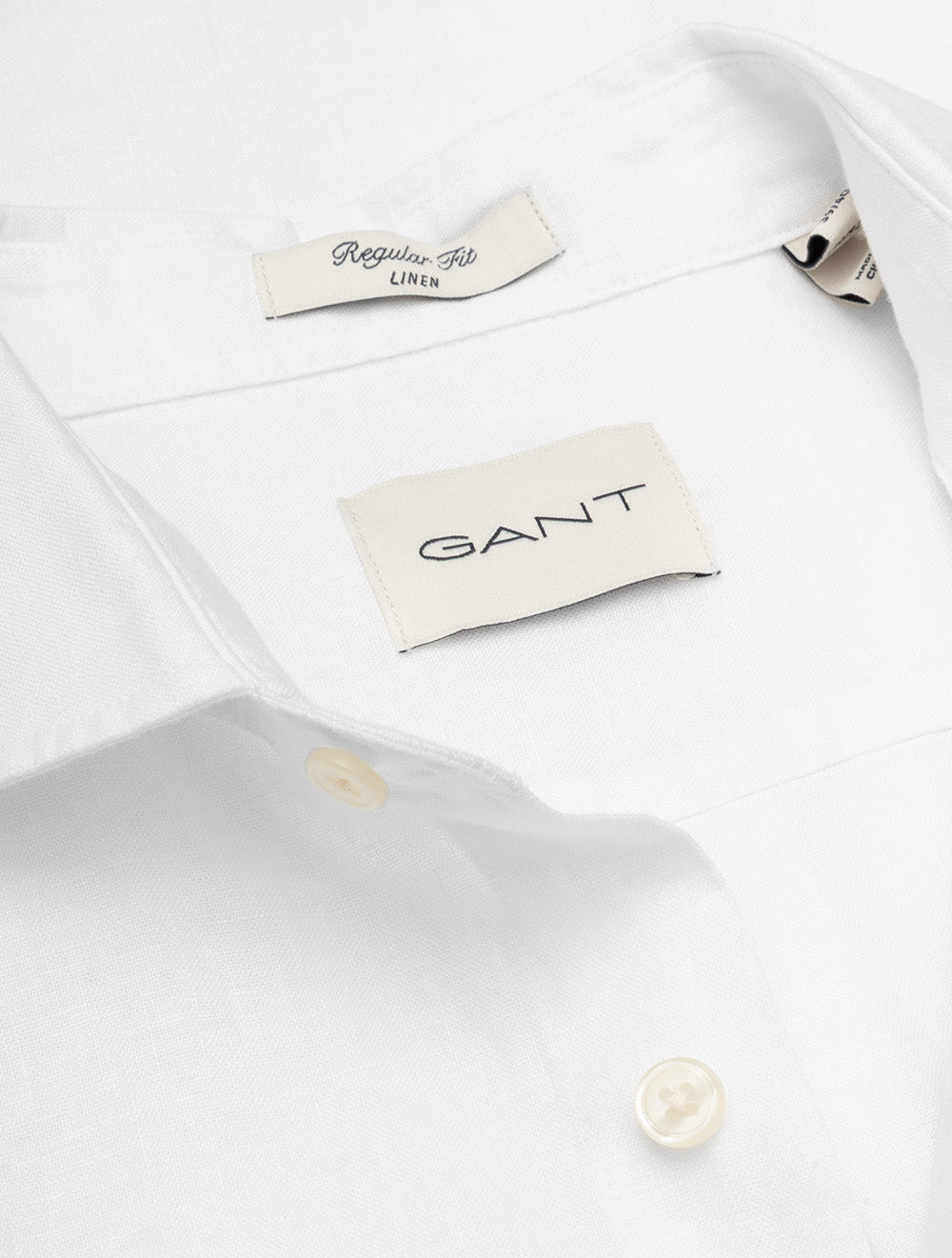 Regular Linen Shirt White