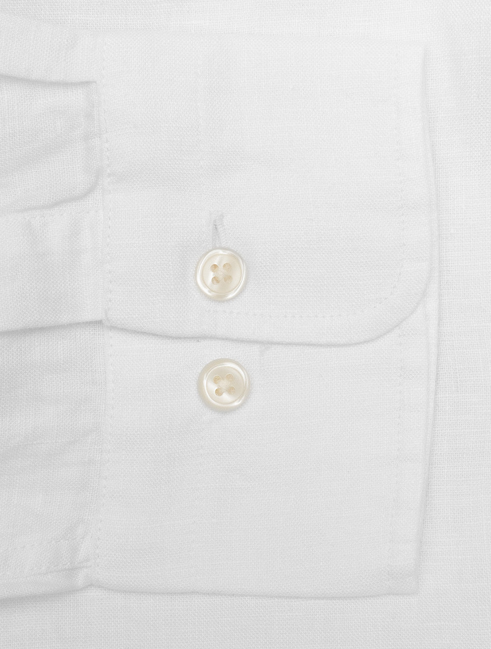 Regular Linen Shirt White