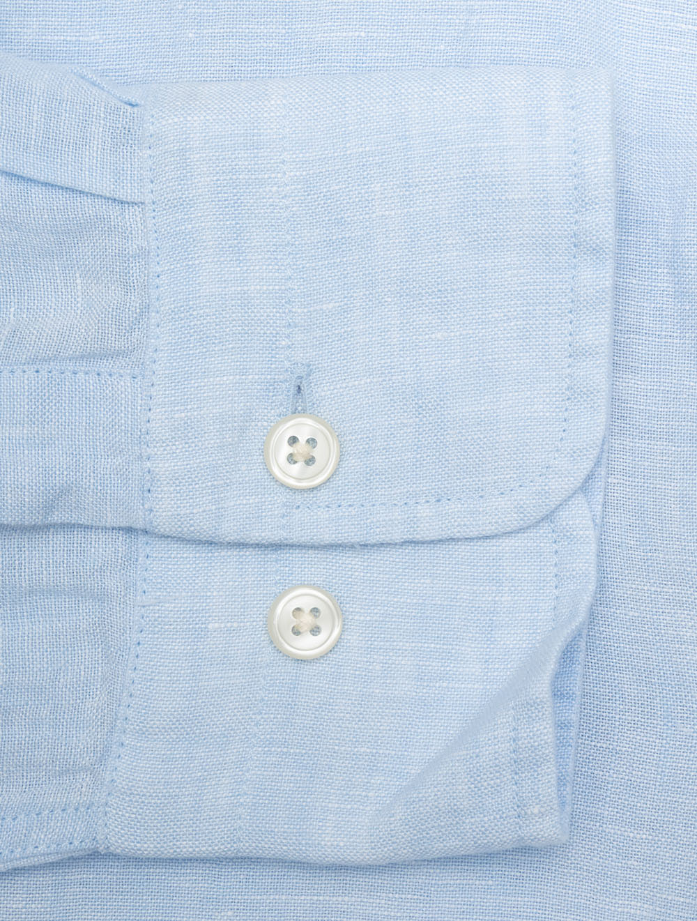 Regular Linen Shirt Sky Blue