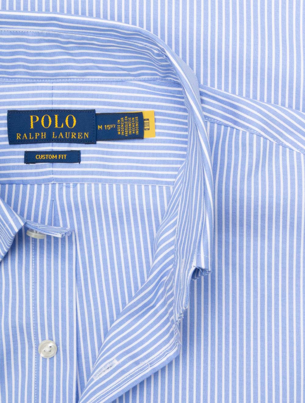 Striped Oxford Shirt Blue