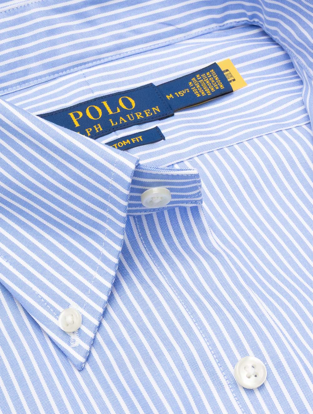 Striped Oxford Shirt Blue
