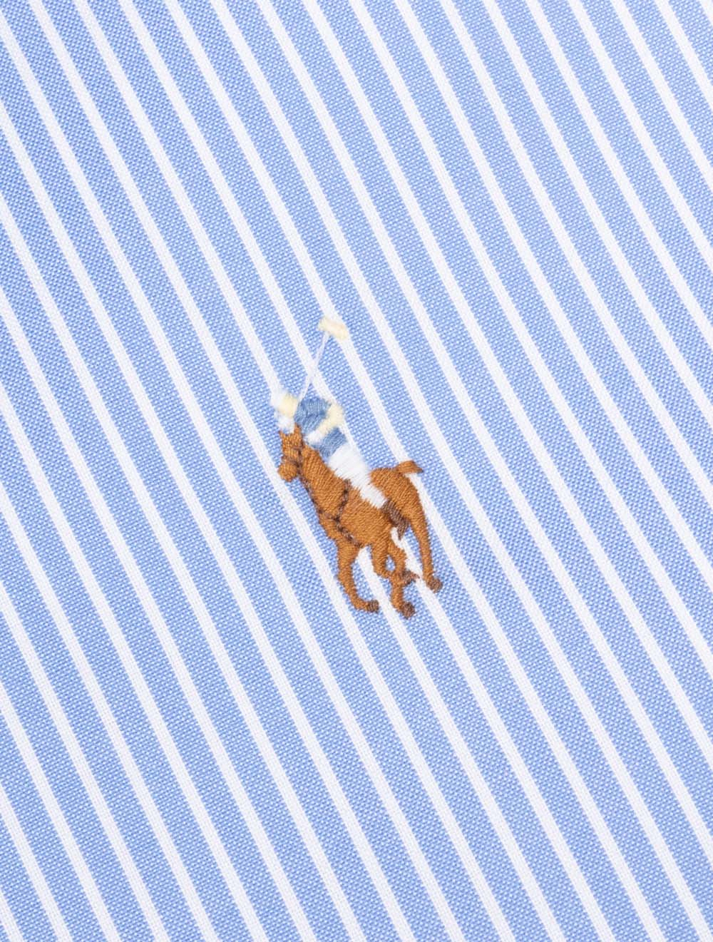 Striped Oxford Shirt Blue