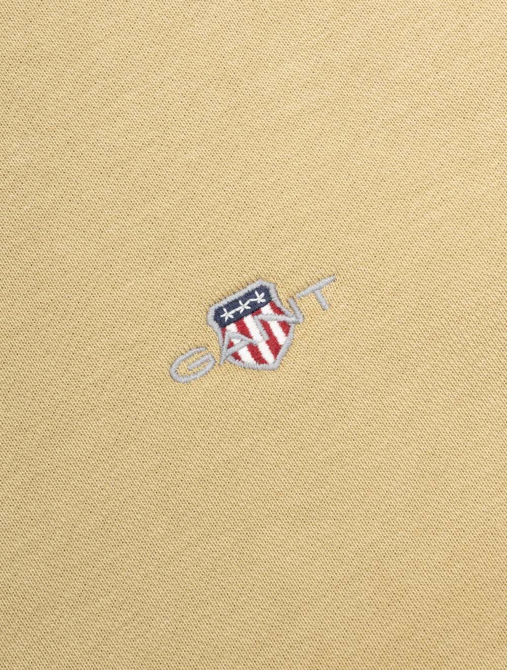 Regular Shield Half Zip Sweat Woody Beige