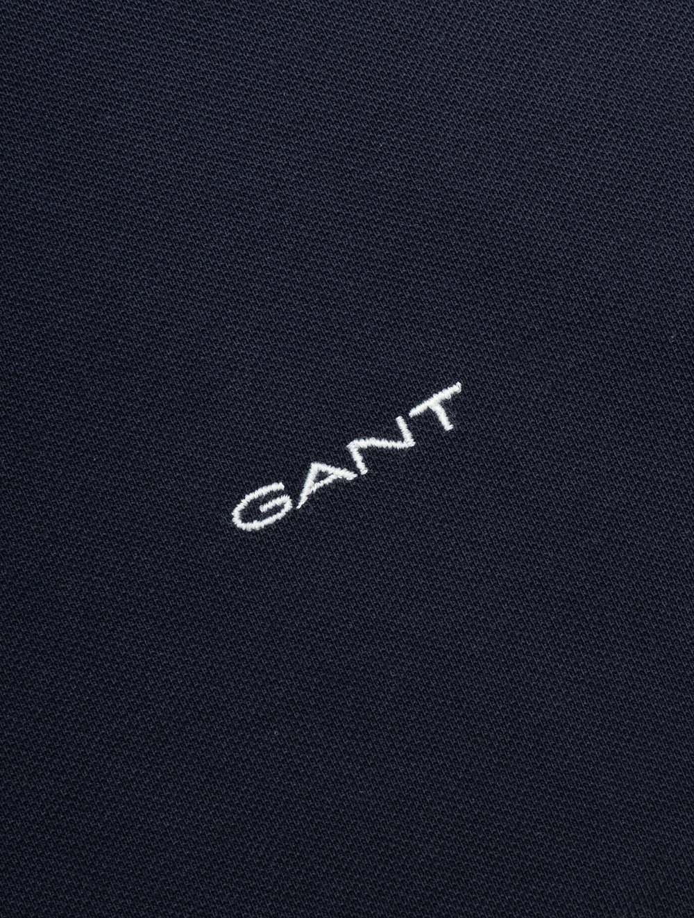 Tipping Short Sleeve Piqué Polo Evening Blue