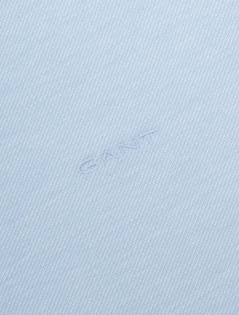 Two-Tone Short Sleeve Polo Sky Blue