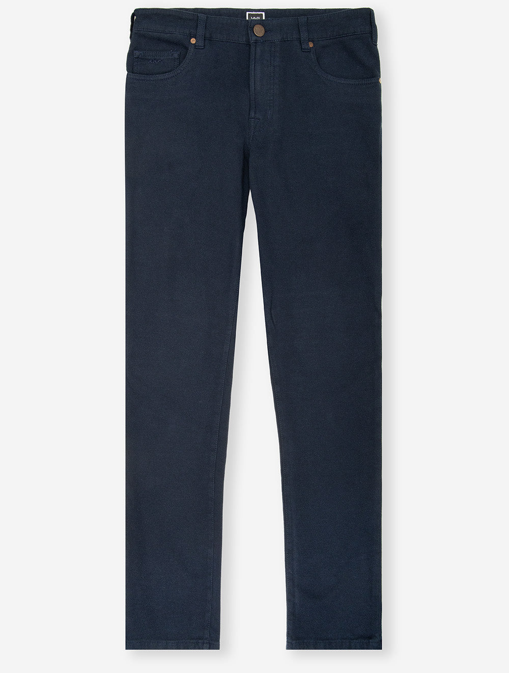 Pantalon chino Falco 5 poches bleu marine