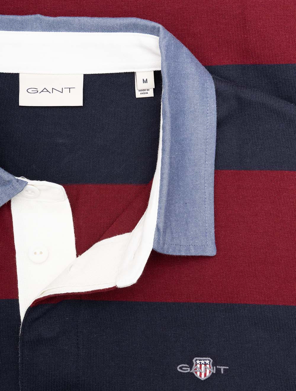 Regular Chambray Stripe Heavy Rugger Plumped Red