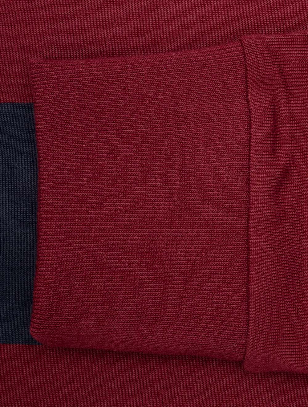 Regular Chambray Stripe Heavy Rugger Plumped Red