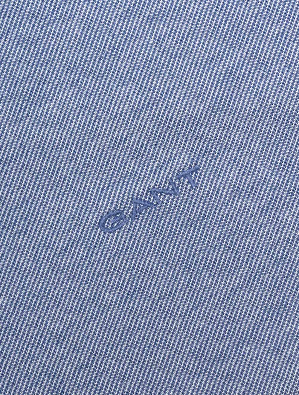 Two-Tone Short Sleeve Polo Vintage Blue