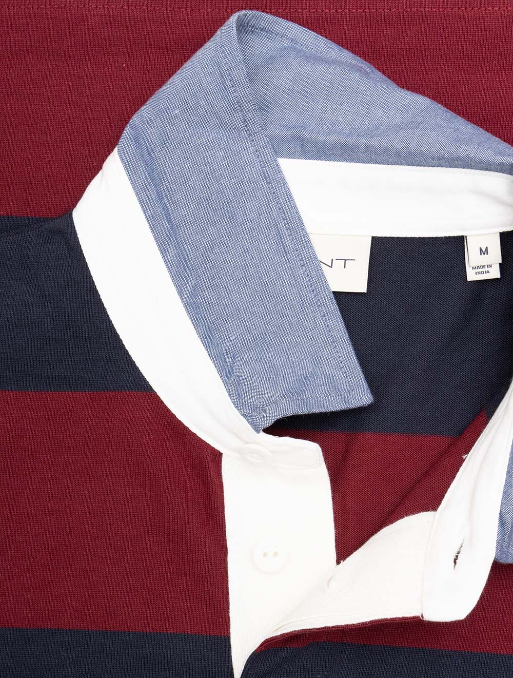 Regular Chambray Stripe Heavy Rugger Plumped Red