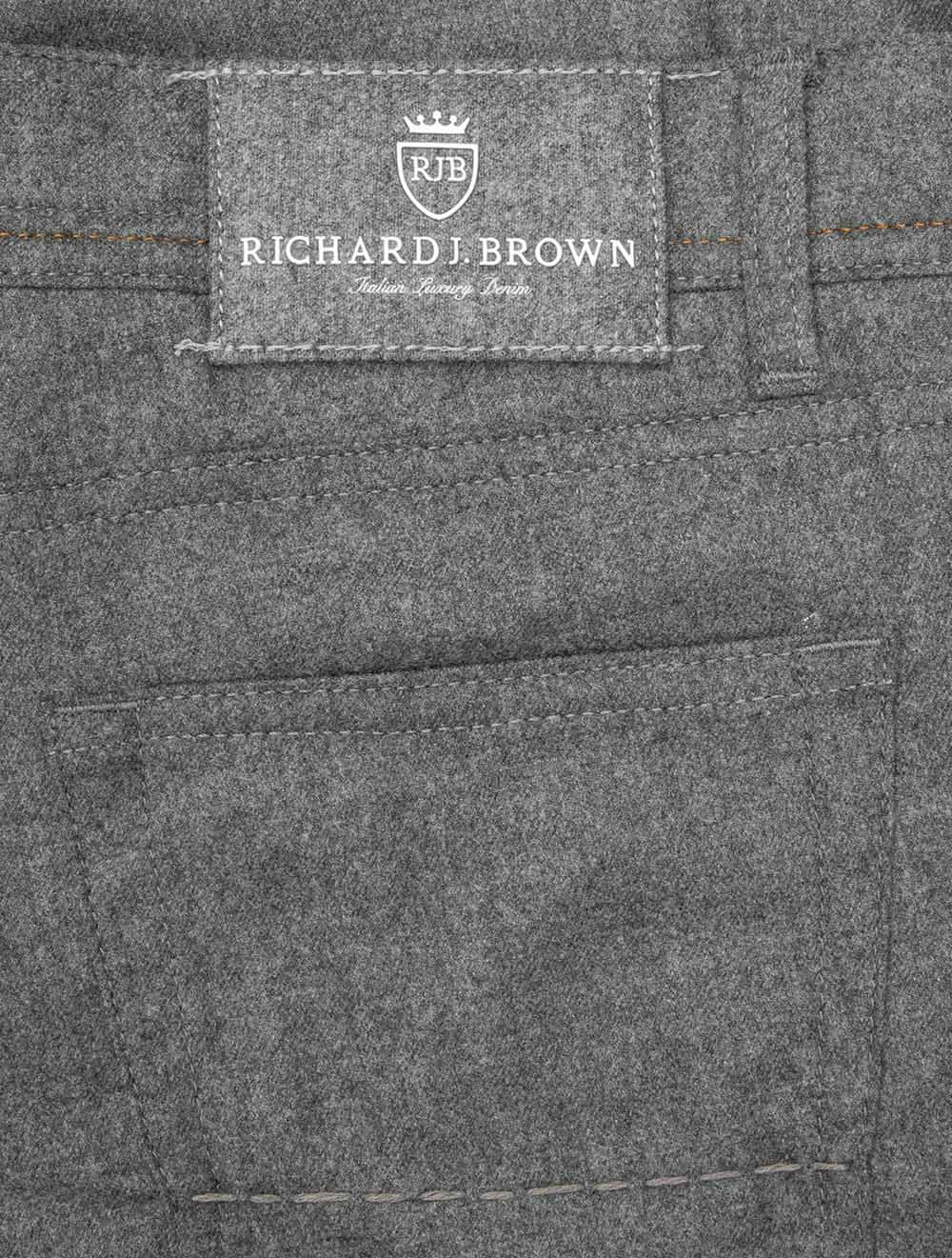 Milano Flannel Jean Chateau Grey