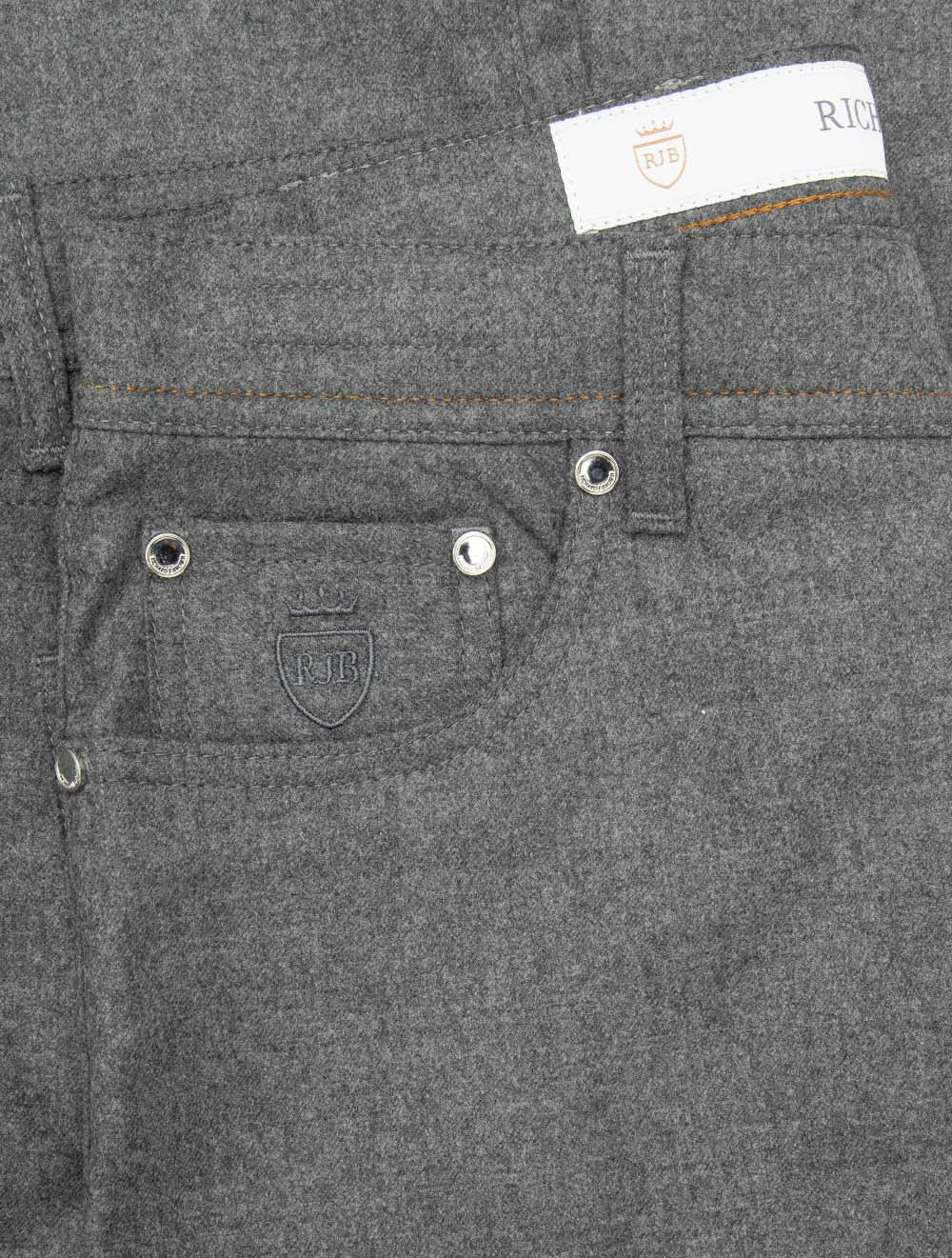 Milano Flannel Jean Chateau Grey