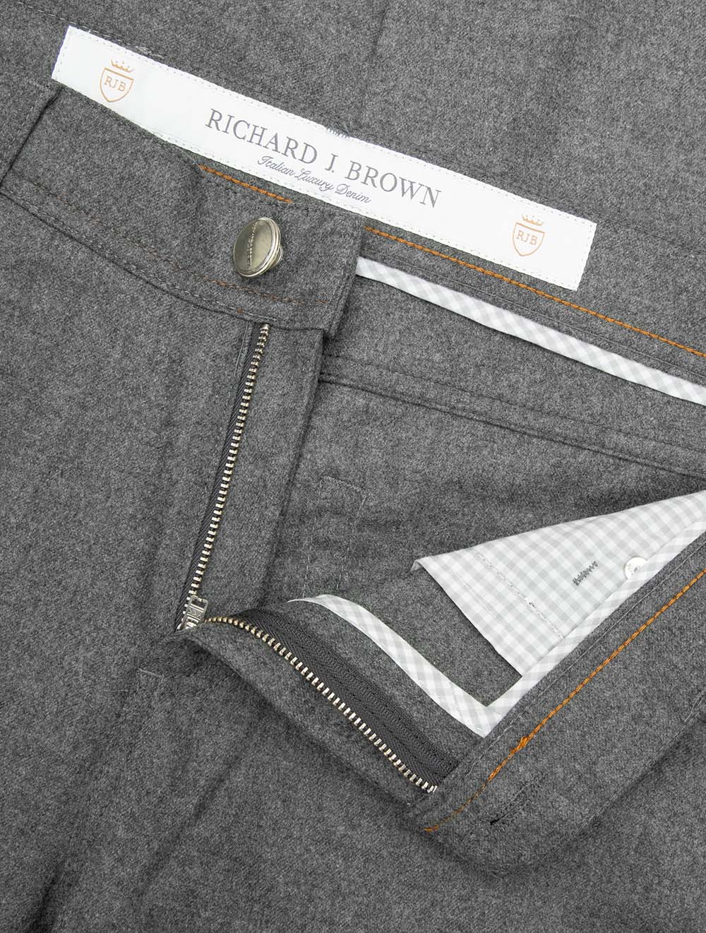 Milano Flannel Jean Chateau Grey