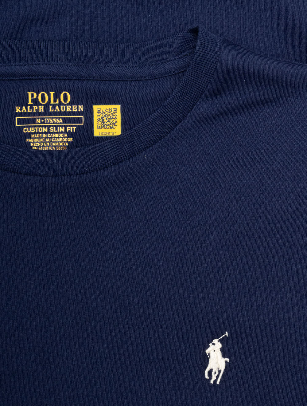 Slim Fit Crewneck T-Shirt Navy